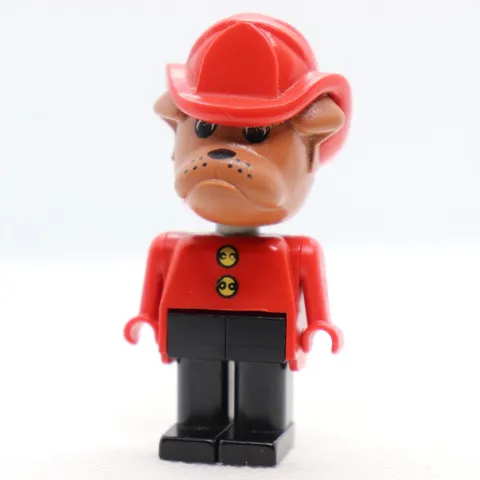 Bulldog Barty Fire Chief 3797 3682 FABULAND Animal LEGO Minifigure