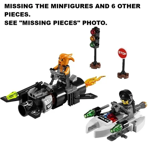LEGO Space Police Set 5970 Freeze Ray Frenzy NEAR MINT
