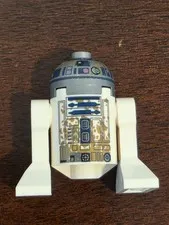 Lego R2-D2 Minifigure Dirt Stains Front Astromech Droid Star Wars 75208 sw0908 ⭐