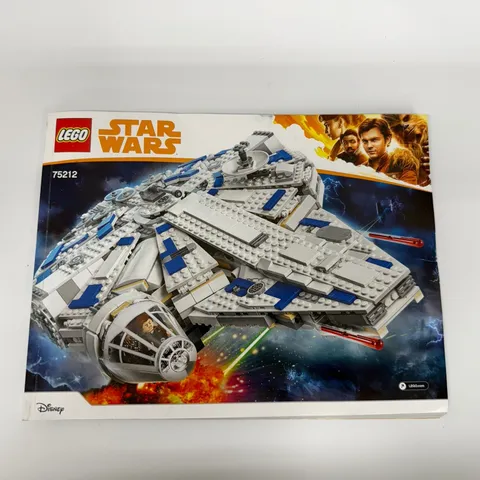LEGO Star Wars 75212 Kessel Run Millennium Falcon INSTRUCTION MANUAL ONLY 2018