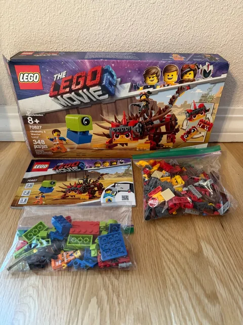 LEGO The LEGO Movie 2: Ultrakatty & Warrior Lucy! (70827) COMPLETE with Box