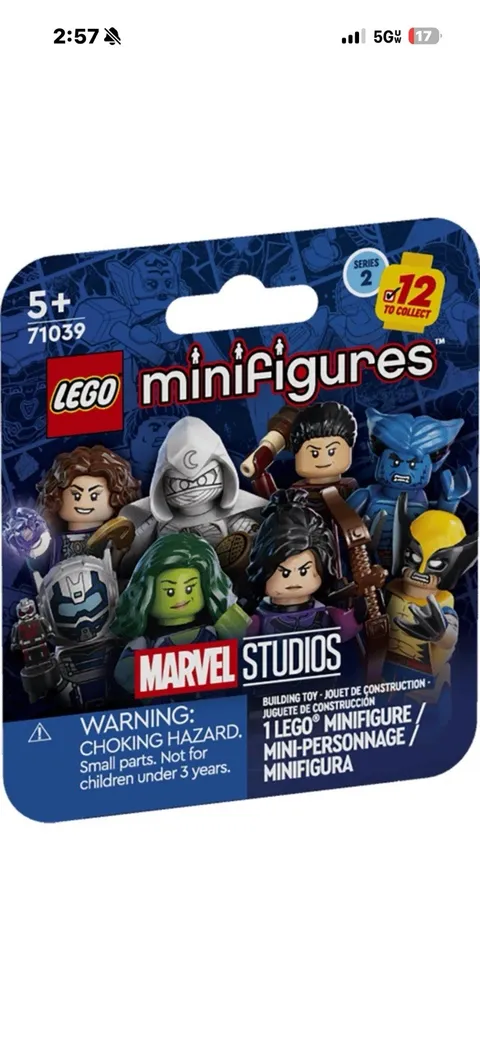 LEGO Marvel Studios Series 2 Minifigures 71039 Sealed Mystery Box Retired