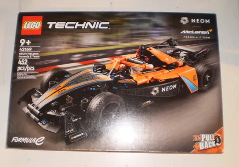 LEGO TECHNIC MCLAREN NEOM FORMULA E 42169 454PCS SEALED NEW