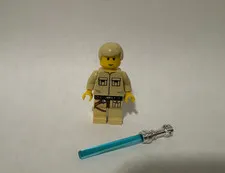 LEGO Luke Skywalker Minifigure sw0103 10123 Cloud City - WRONG LEGS / CUSTOM
