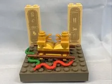 LEGO 7621 - Indiana Jones -  Ark of the Covenant - Complete with Bonus Parts