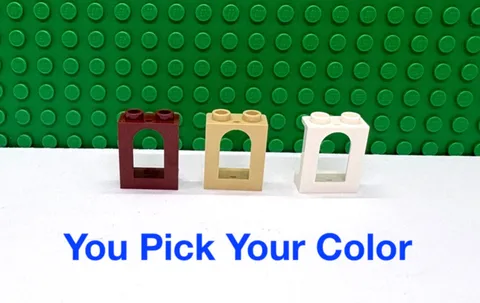 LEGO Window Frame 1x2x2 With Arch "You Pick Your Color and Qty" NEW