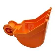 Lego Duplo 21997 Orange Bucket Backhoe Tractor Construction 