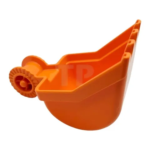 Lego Duplo 21997 Orange Bucket Backhoe Tractor Construction 