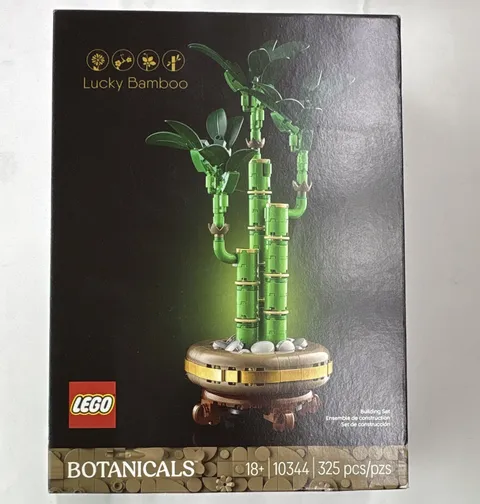 LEGO Botanicals Lucky Bamboo 10344 Building Set, 325 Pieces, Ages 18+