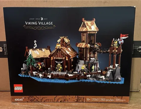 Lego Ideas Viking Village 21343 New Sealed See Images & Description.