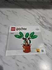 LEGO Harry Potter Mandrake 76433  Instruction Manual Only