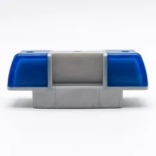 LEGO DUPLO Blue Light Siren Police Fire Engine Ambulance Pearl Grey 2318c01