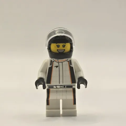 LEGO Speed Champions McLaren Solus GT Driver Minifigure sc107 Helmet New