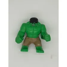 Lego Hulk 6868 Big Figure Tan Pants Super Heroes Avengers Minifigure Marvel
