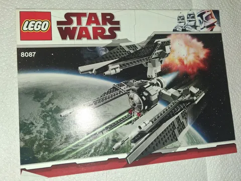 Lego Star Wars Instruction Manual Only 8087 TIE Defender GUC No Bricks