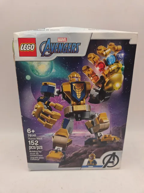 Lego Marvel Super Heroes  Thanos Mech (76141)  New & Sealed Box Wear