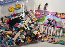 LEGO Friends #41093 - Heartlake Hair Salon -  100% Complete with Manual - No Box