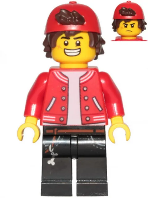 LEGO: Jack Davids Red Jacket Backwards Cap (hs067)