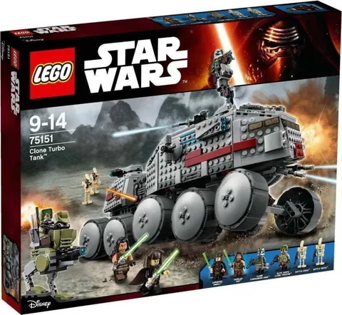 LEGO Star Wars - Clone Turbo Tank Building Set (75151)
