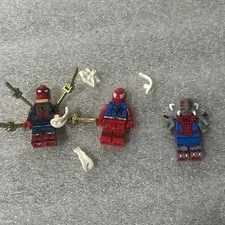 LEGO? Marvel Iron Spider-Man Minifigure lot man spider custom read