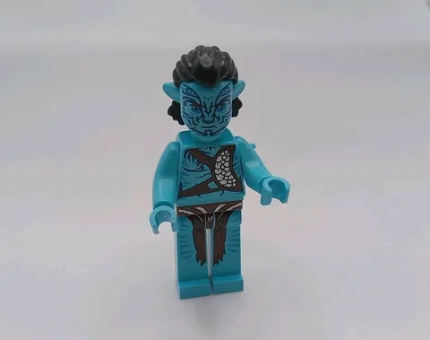 LEGO Tonowari Avatar Minifigure avt023 Blue Reddish Brown Strap W/ Tail