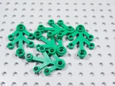 LEGO Lot of 5 Green 4x3 Leaves Plants Minifig BG