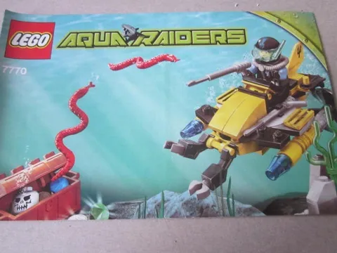 Lego Building Instructions Instruction 7770 Aqua Rider s
