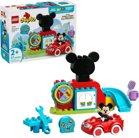 LEGO Duplo Micky Mouse Clubhouse & Car  10454 New