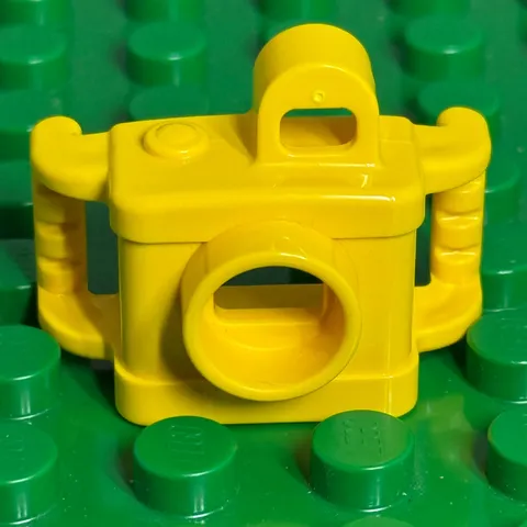 Lego DUPLO Yellow Camera in 10805 10840 45025 10841 10879 10827