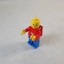 LEGO 3" Minifig LED Clip On Flashlight Red Torso / Blue Pants Needs Batteries