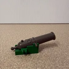 LEGO 1990s Pirates Armada Green Cannon Base + Top 2527 For Flagship 6280 6291 GF
