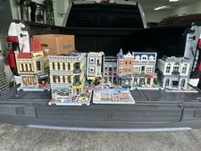 Bulk set Of 6 Lego modular Sets - set 10211, 10251, 10255, 10246, 10243