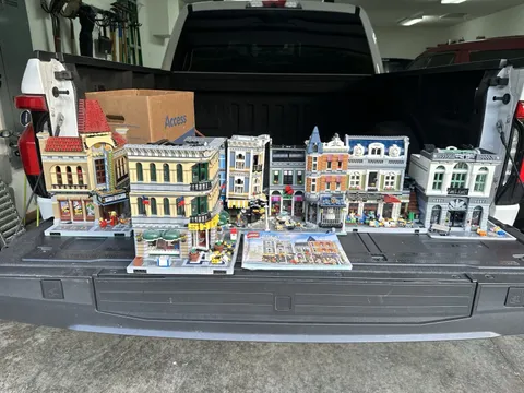 Bulk set Of 6 Lego modular Sets - set 10211, 10251, 10255, 10246, 10243