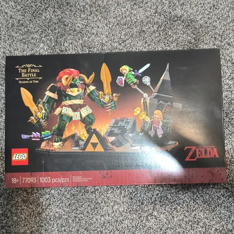LEGO The Legend of Zelda Ocarina of Time Final Battle 77093 1003pcs 18+