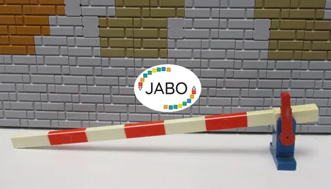 (H7/52) Lego 815c01 Barrier Right Level Crossing 7720 7834 119 146 158