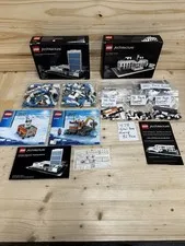 LEGO Architecture The White House 21006 & United Nations HQ 21018 Parts Lot
