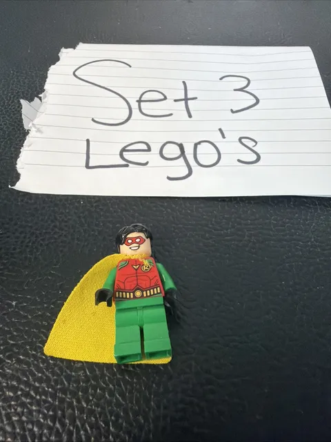 Lego Figure Robin sh514 Cape Batman DC Marvel Heroes 10753 Joker Batcace Attack 