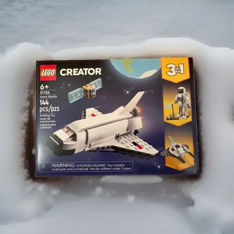 LEGO Creator 3-in-1 Space Shuttle 31134 Set 144 pcs Astronaut Ages 6+