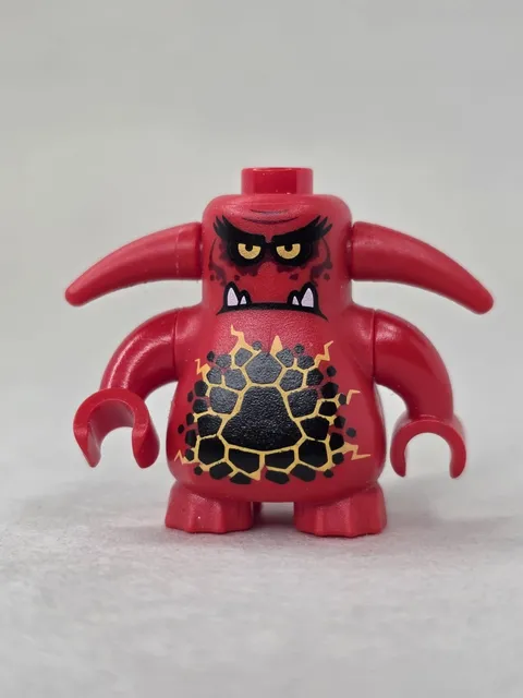 Lego Minifigure - Nexo Knight - Scurrier - Teeth (nex034) 2r