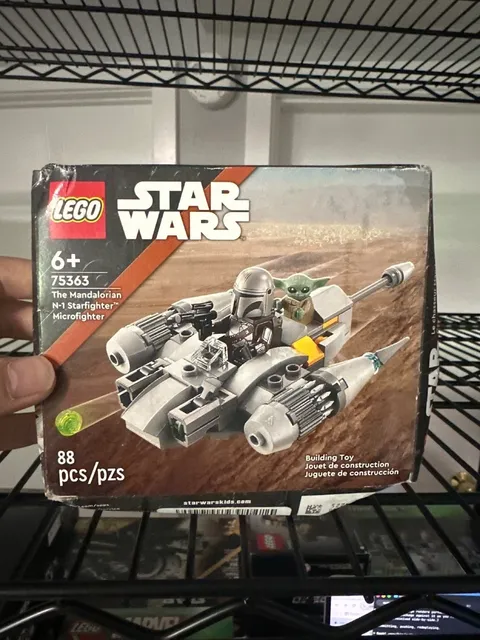 LEGO Star Wars Mandalorian N-1 Starfighter Microfighter 75363 New Damaged Box