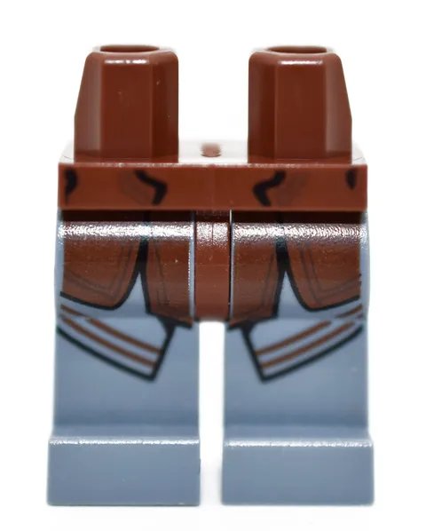 LEGO Minifigure Legs Star Wars Naboo Security Officer 75091 Brown Coat 6118813