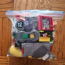 Bulk Lego Bricks Lot Mixed 2 lbs. 2 oz Genuine Lego Bricks Pieces Lego Parts #12
