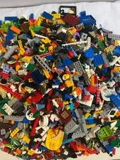 10 pounds bulk lego bricks - random lot, cleaned and sanitized