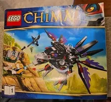 Lego Chima 70012 instruction book/manual only:  two books 