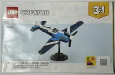 Lego Creator 31169 Race Plane Instruction Booklet