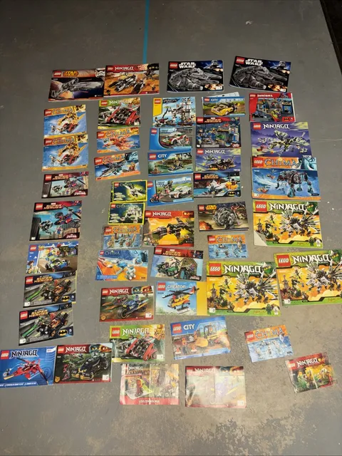 48 Lego Instruction manual booklet lot
