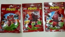 LEGO Mixels Series 1  Flain 41500 Vulk 41501 Zorch 41502