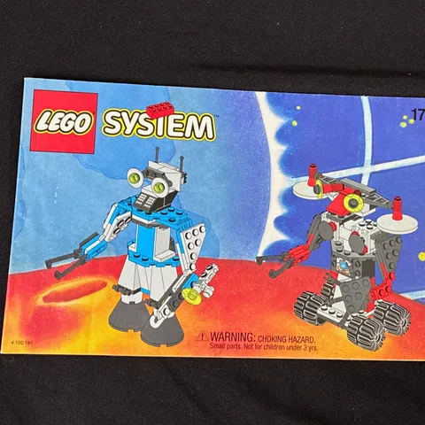 LEGO System Illustrated Instruction Manual Booklet, English, 1995 (MPN 16 001-1)