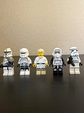 LEGO Star Wars Minifigures, Luke Skywalker, Clone Trooper, Stormstrooper