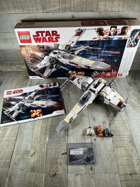 LEGO Star Wars: X-Wing Starfighter (75218) 99.9% Complete, No Biggs Minifigure